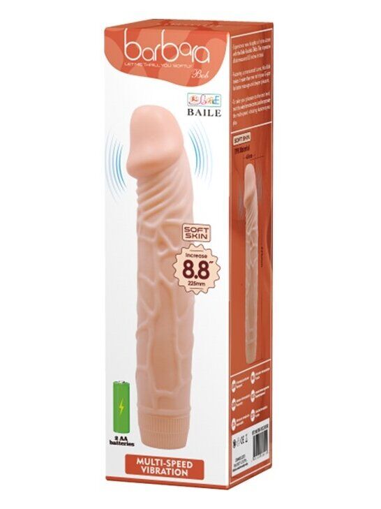 Вибратор реалистик BARBARA BOB DILDO VIBRATOR
