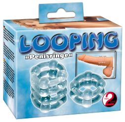 Ерекційні кільця набір- Looping Penis Rings