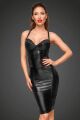Платье на бретельках облегающее Noir Handmade F180 черное, M
