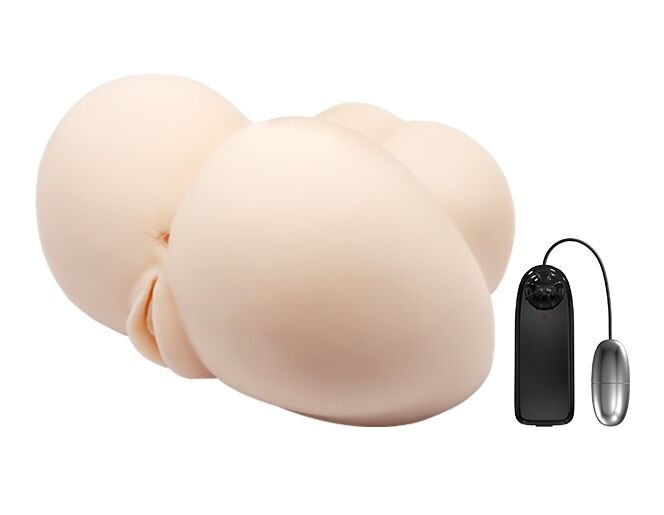 Мастурбатор двумя входами и вибрацией GRACES Vibrating Pleasure Ass&amp;Vagina, BM-009141