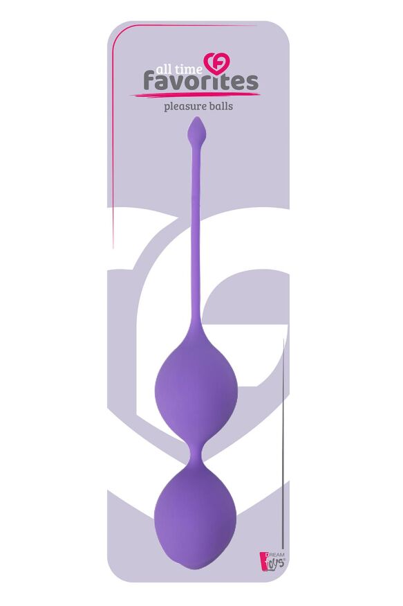 Вагінальні кульки SEE YOU IN BLOOM DUO BALLS 29MM PURPLE