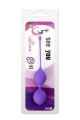 Вагінальні кульки SEE YOU IN BLOOM DUO BALLS 29MM PURPLE