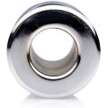 Анальная пробка туннель Master Series Abyss Steel металлическая, Small
