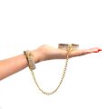Лакшери наручники-браслеты с кристаллами Rianne S: Diamond Cuffs, подарочная упаковка