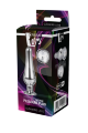 DT21824 Анальная пробка конической формы Dream Toys GLEAMING LOVE SILVER PLEASURE PLUG M