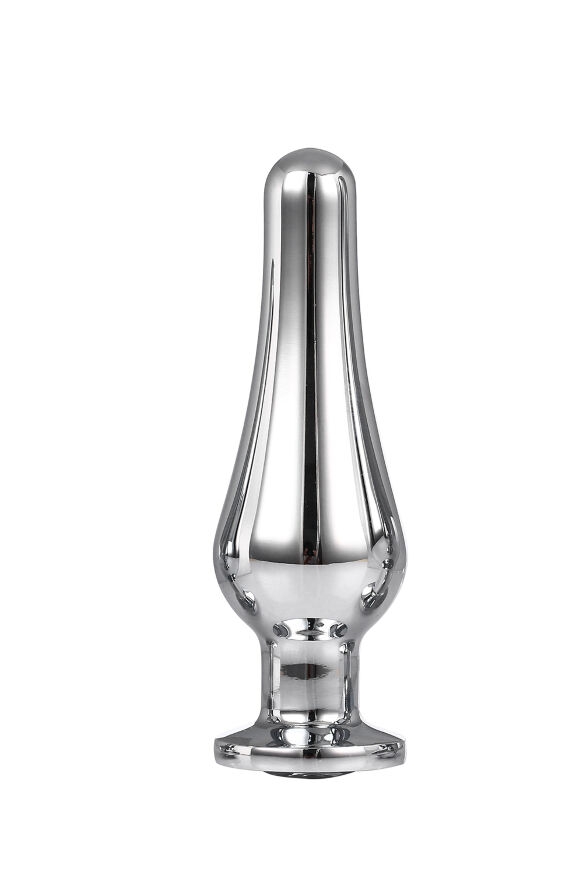 DT21824 Анальная пробка конической формы Dream Toys GLEAMING LOVE SILVER PLEASURE PLUG M
