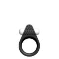 Ерекційне кільце LIT-UP SILICONE STIMU RING 1, BLACK