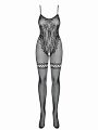 Комбинезон Obsessive BODYSTOCKING F213 XL/XXL черный