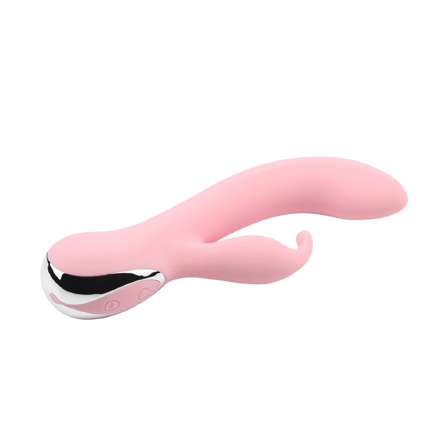 Многофункциональный вибратор с отростком для стимуляции клитора Aphrovibe Intimate G Rabbit