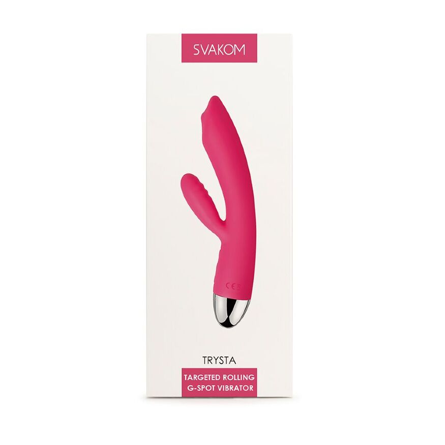 Вибратор кролик Svakom Trysta Plum Red