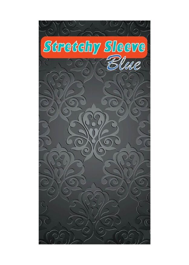 Насадка на член - Stretchy Sleeve Blue