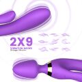 Вибромассажер Boss Series - Magic Wand USB Purple 9 Function, BS5200027-1