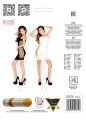 Платье мини с декоративными вырезами по бокам BS026 black