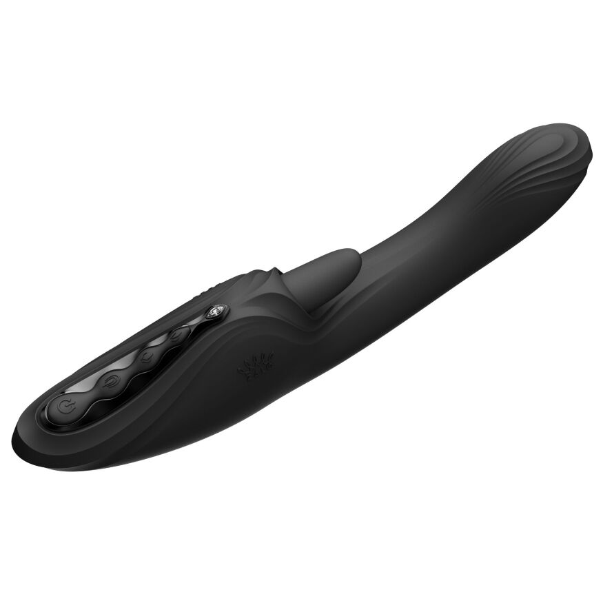 Вібратор-кролик Zalo Ares Obsidian Black