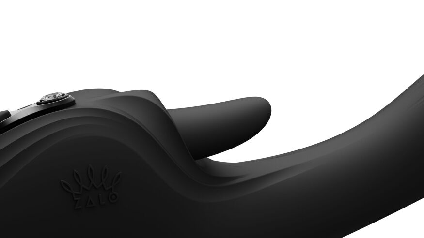 Вібратор-кролик Zalo Ares Obsidian Black