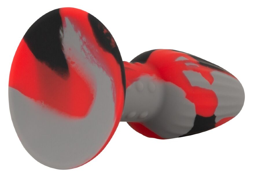 Анальна пробка - Anos Tricolour Butt Plug