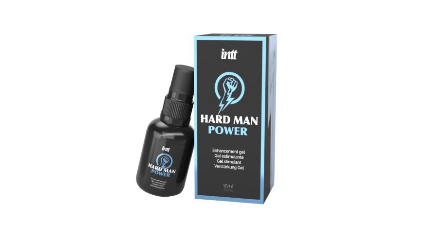 Чоловічий препарат для посилення ерекцїі у формі гелю. Intt Hard Man Power Powerfull Arousal Gel For Him