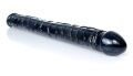 Двойной фаллоимитатор Boss Series: Flexible Double Dong Black, BS6700089
