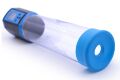 Автоматическая вакуумная помпа с зарядкой от USB и LCD дисплеем CANWIN Passion Pump Men Blue - P648AU