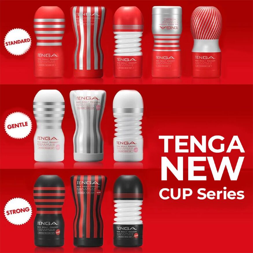 Мастурбатор Tenga Squeeze Tube Cup (мягкая подушечка) GENTLE сдавливаемый