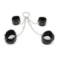 Ограничители DS Fetish Hogtie restraints with chain black