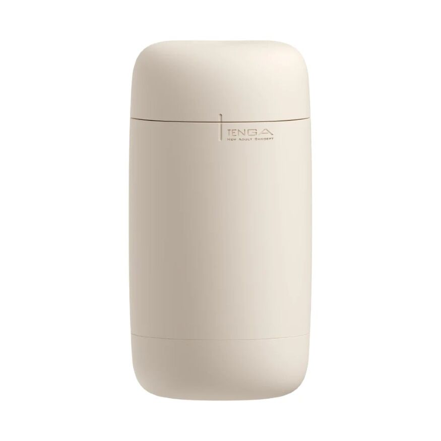 Мастурбатор нереалистичный Tenga Puffy Latte Brown, рельефный, бежевый