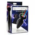 Анальная пробка с подсветкой, Booty Sparks, черная, M