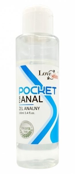 Анальний гель-лубрикант Love Stim - POCKET FOR ANAL, 100 ml