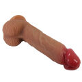 Силіконовий фалоімітатор на присосці PRETTY LOVE - Lisle 8.1" Super Soft Liquid Silicone Dildo, BW-008137N