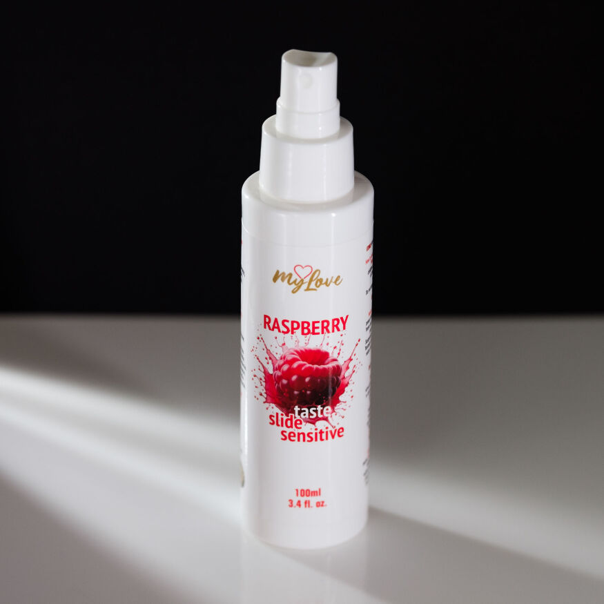 Интимный гель-лубрикант - MyLove Taste-Slide Sensitive Raspberry, 100 мл