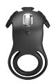 Кільце ерекційне Pretty Love - Vibration Penis Ring Ruben Black, BI-210311-1
