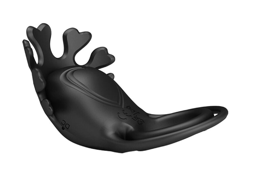 Кільце ерекційне Pretty Love - Vibration Penis Ring Ruben Black, BI-210311-1