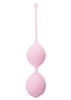 Вагинальные шарики - Silicone Kegel Balls Light Pink, 36 мм, 90 г