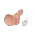 Реалістичний вібратор - LoveToy The Ultra Soft Dude Vibrating 9"