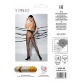 Колготки с открытым доступом Passion TIOPEN 009 black 1/2 (20 den), имитация ботфорт
