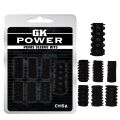 Набор насадок Chisa GK Power Penis Sleeve Kits Black