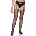 Комплект пояс и чулки со стразами Leg Avenue Garter belt and stockings set O/S