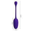 Віброяйце, що перезаряджається Pretty Love - Knucker Purple, BI-014786-3