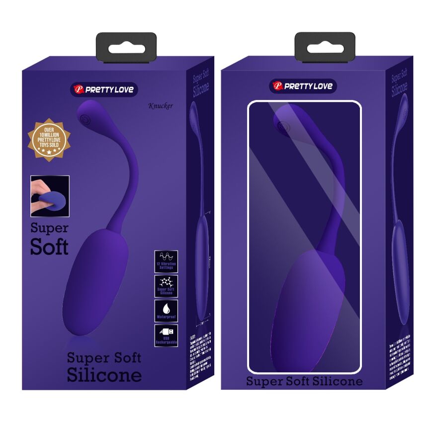 Віброяйце, що перезаряджається Pretty Love - Knucker Purple, BI-014786-3