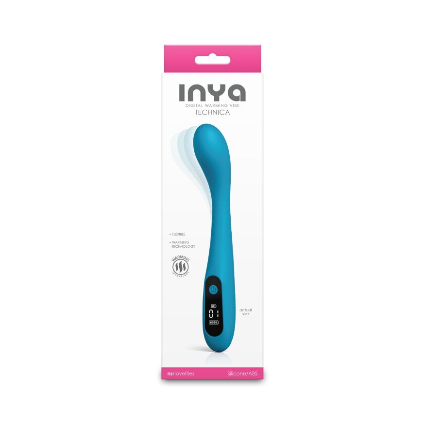 Вибратор NS Novelties INYA - Technica - Teal