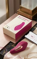 Вибратор в трусики BUTTERFLY Wearable Vibration Egg, смарт управления