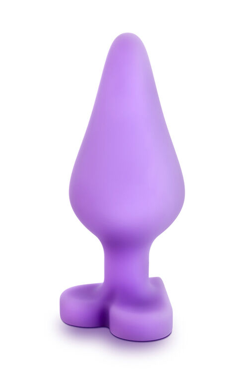 Анальная пробка PLAY WITH ME CANDY HEART DO ME PURPLE