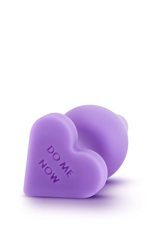 Анальная пробка PLAY WITH ME CANDY HEART DO ME PURPLE