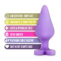 Анальная пробка PLAY WITH ME CANDY HEART DO ME PURPLE