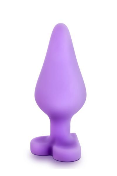 Анальная пробка PLAY WITH ME CANDY HEART DO ME PURPLE