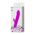 Вібратор з стимулятором клітора - Pretty Love Arnd Vibrator Purple