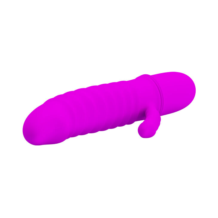 Вібратор з стимулятором клітора - Pretty Love Arnd Vibrator Purple