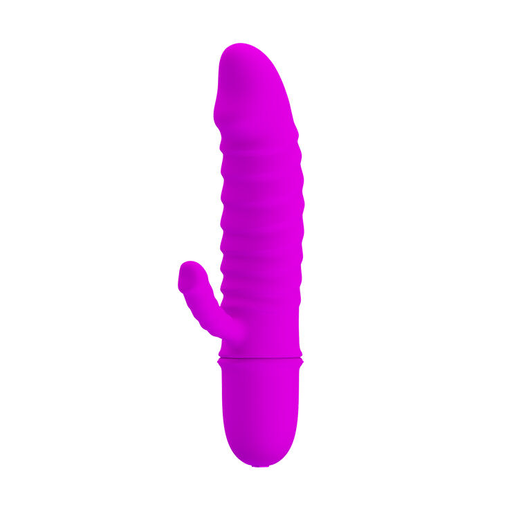Вібратор з стимулятором клітора - Pretty Love Arnd Vibrator Purple