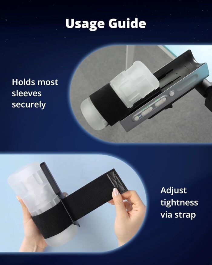 Рукав-мастурбатор Lovense Solace Pro Grip Kit с креплением для Solace Pro