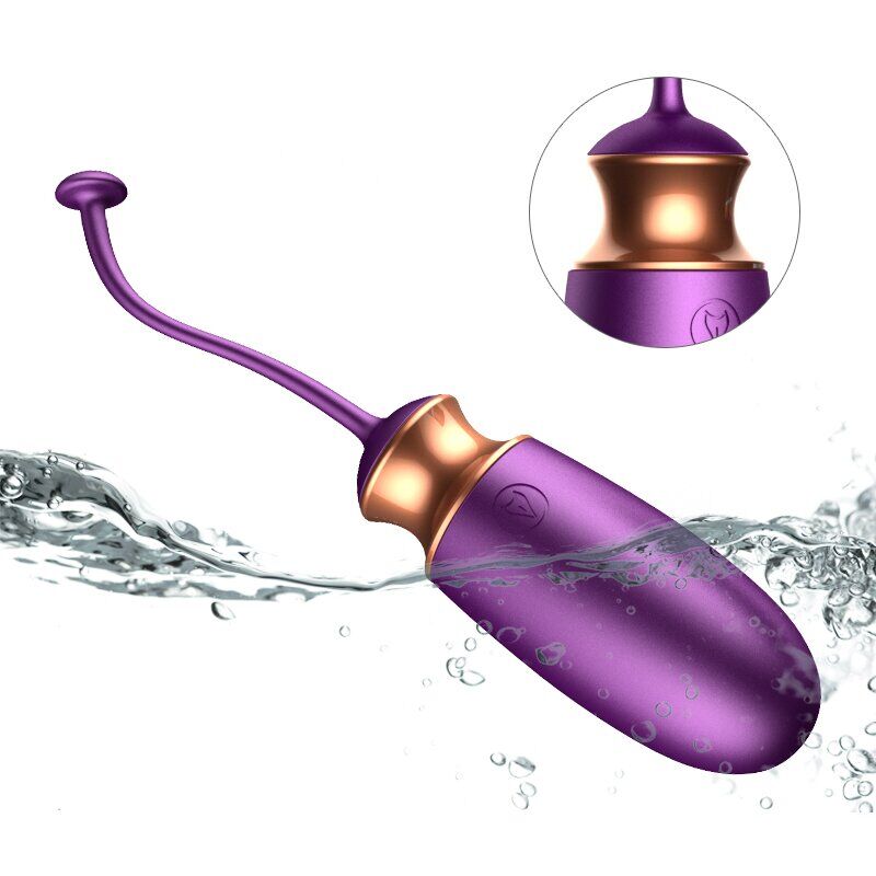 Виброяйцо с подогревом и пультом ДУ - Vibrating Silicone Love EGG USB, BS6300001